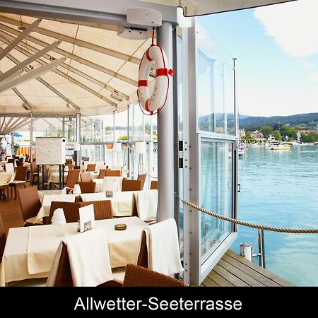 Hotel-Restaurant "Veldener Traumschiff" Direkt Am See In 2Min Im Zentrum Velden am Woerthersee Ngoại thất bức ảnh